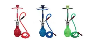 Zebra Smoke Bubby Hookah Single hose 18 Tall