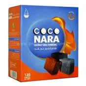 Coco Nara Natural Flat Hookah Coals 120 Pieces