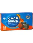 Coco Nara Natural Flat Hookah Coals 20 Pieces