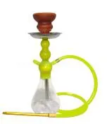 Zebra Smoke Economy Hookah 1 Hose Yellow