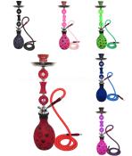 Zebra Smoke Premium Hearts Hookah 20 Single Hose