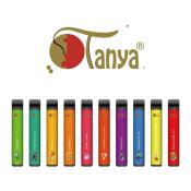 Tanya Disposable Vapes 0% Zero Nicotine 1600 Puffs