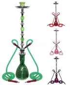 Zebra 32 New York Themed Hookah Two Hose