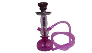 PH: 10 1 Hose Hookah Combo Kit Set Purple