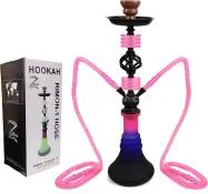 Zebra Smoke Rimon 24 Tall Single Hose Hookah