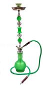 Zebra Sunshine Green Hookah - 1 Hose