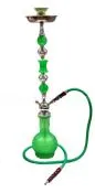 Zebra Sunshine Green Hookah - 1 Hose