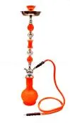 Zebra Sunshine Orange Hookah - 1 Hose