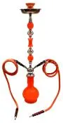 Zebra Sunshine Orange Hookah - 2 Hose