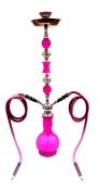 Zebra Sunshine Purple Hookah - 2 Hose